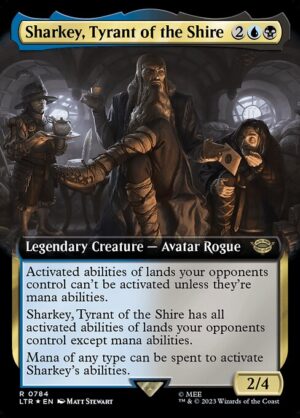 Sharkey, Tyrant of the Shire Surge - Foil<br /><span class="collector-number">Collector No. 784</span>
