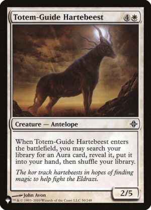 Totem-Guide Hartebeest<br /><span class="collector-number">Collector No. ROE-50</span>