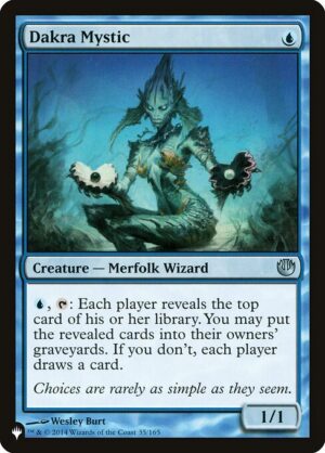 Dakra Mystic<br /><span class="collector-number">Collector No. JOU-35</span>