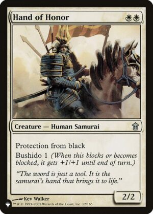 Hand of Honor<br /><span class="collector-number">Collector No. SOK-12</span>
