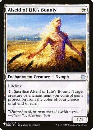 Alseid of Life's Bounty<br /><span class="collector-number">Collector No. THB-1</span>