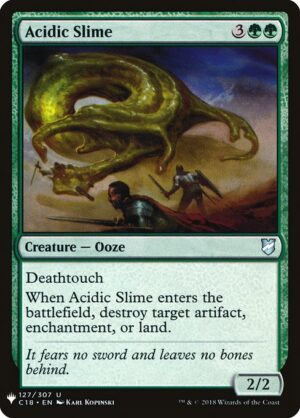 Acidic Slime<br /><span class="collector-number">Collector No. C18-127</span>