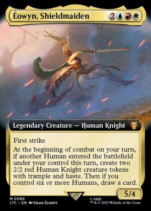 Éowyn, Shieldmaiden - Foil<br /><span class="collector-number">Collector No. 86</span>