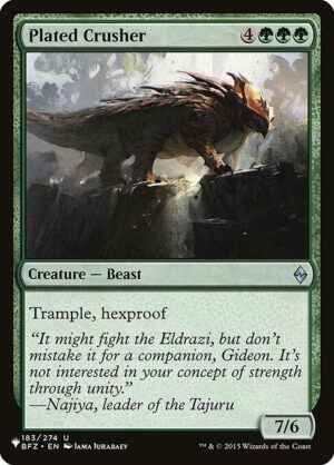 Plated Crusher<br /><span class="collector-number">Collector No. BFZ-183</span>