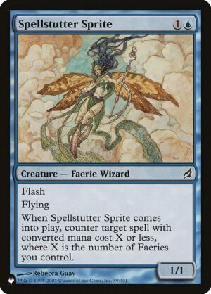 Spellstutter Sprite<br /><span class="collector-number">Collector No. LRW-89</span>