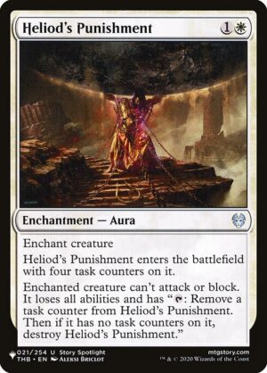 Heliod's Punishment<br /><span class="collector-number">Collector No. THB-21</span>