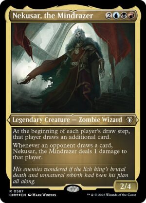 Nekusar, the Mindrazer - Etched<br /><span class="collector-number">Collector No. 587</span>