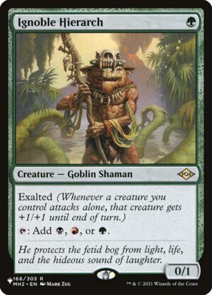 Ignoble Hierarch<br /><span class="collector-number">Collector No. MH2-166</span>