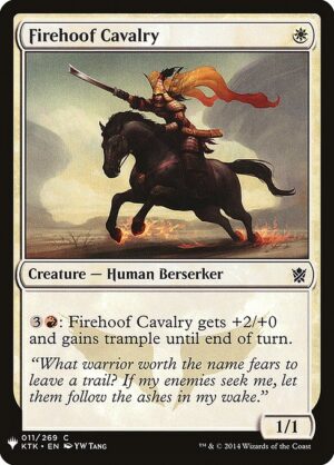Firehoof Cavalry<br /><span class="collector-number">Collector No. KTK-11</span>