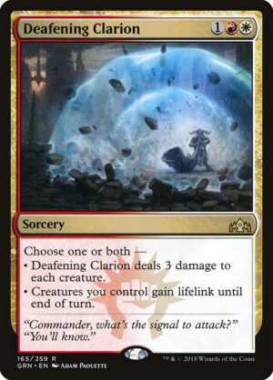 Deafening Clarion<br /><span class="collector-number">Collector No. 165</span>