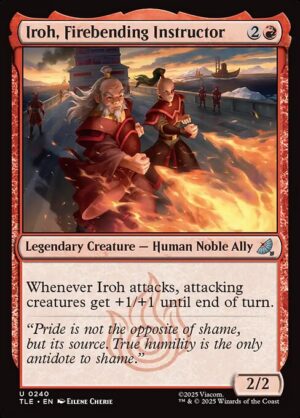 Iroh, Firebending Instructor - Foil<br /><span class="collector-number">Collector No. 240</span>
