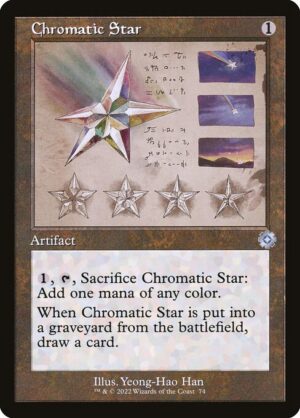 Chromatic Star<br /><span class="collector-number">Collector No. 74</span>