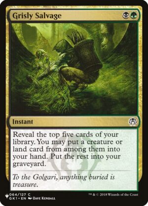 Grisly Salvage<br /><span class="collector-number">Collector No. GK1-64</span>