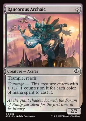 Rancorous Archaic<br /><span class="collector-number">Collector No. 2</span>