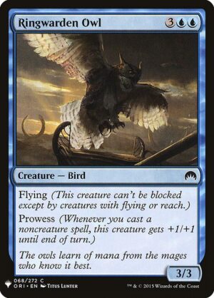 Ringwarden Owl<br /><span class="collector-number">Collector No. ORI-68</span>