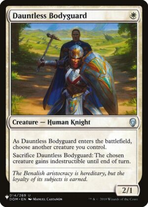 Dauntless Bodyguard<br /><span class="collector-number">Collector No. DOM-14</span>
