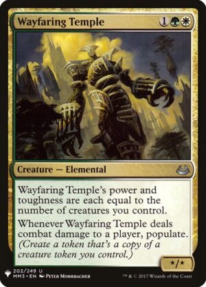 Wayfaring Temple<br /><span class="collector-number">Collector No. MM3-202</span>