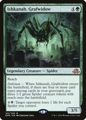 Ishkanah, Grafwidow<br /><span class="collector-number">Collector No. 162</span>