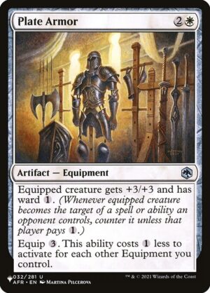 Plate Armor<br /><span class="collector-number">Collector No. AFR-32</span>