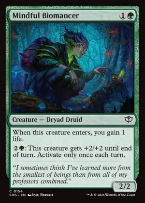 Mindful Biomancer<br /><span class="collector-number">Collector No. 154</span>