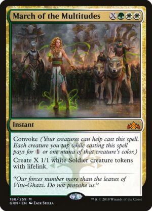March of the Multitudes<br /><span class="collector-number">Collector No. 188</span>