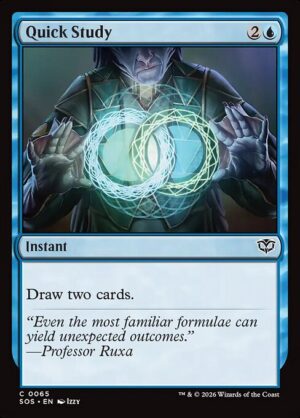 Quick Study<br /><span class="collector-number">Collector No. 65</span>