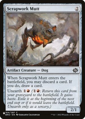 Scrapwork Mutt<br /><span class="collector-number">Collector No. BRO-164</span>