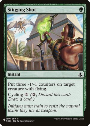 Stinging Shot<br /><span class="collector-number">Collector No. AKH-189</span>