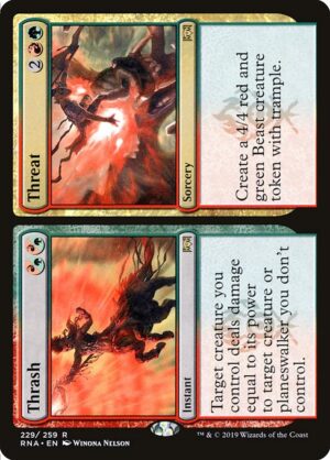 Thrash // Threat<br /><span class="collector-number">Collector No. 229</span>