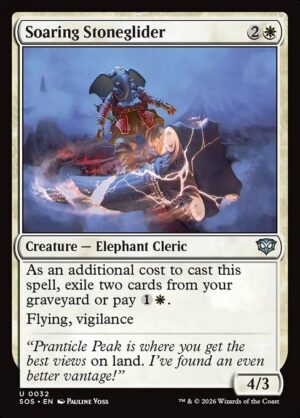 Soaring Stoneglider - Foil<br /><span class="collector-number">Collector No. 32</span>
