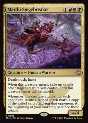 Mardu Siegebreaker<br /><span class="collector-number">Collector No. 206</span>