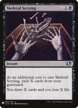 Skeletal Scrying<br /><span class="collector-number">Collector No. C14-162</span>