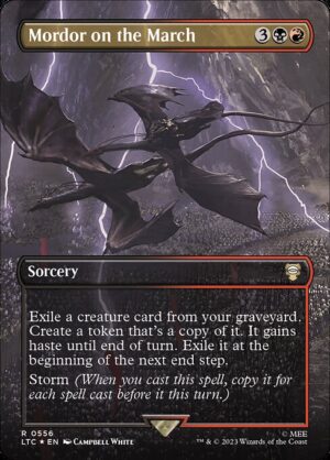 Mordor on the March Surge - Foil<br /><span class="collector-number">Collector No. 556</span>