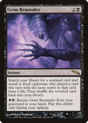 Grim Reminder<br /><span class="collector-number">Collector No. 66</span>