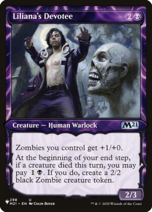 Liliana's Devotee<br /><span class="collector-number">Collector No. M21-298</span>