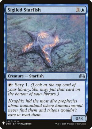 Sigiled Starfish<br /><span class="collector-number">Collector No. ORI-73</span>