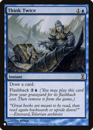 Think Twice<br /><span class="collector-number">Collector No. TSP-86</span>