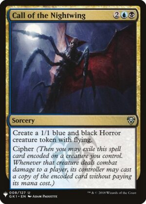 Call of the Nightwing<br /><span class="collector-number">Collector No. GK1-8</span>