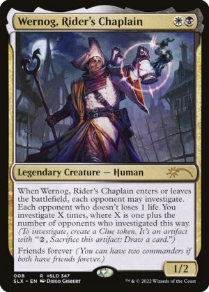 Wernog, Rider's Chaplain<br /><span class="collector-number">Collector No. 8</span>