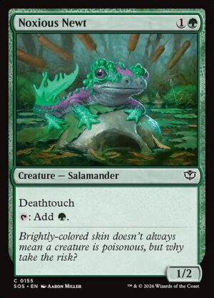 Noxious Newt<br /><span class="collector-number">Collector No. 155</span>