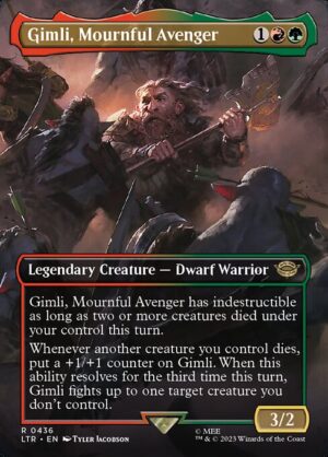 Gimli, Mournful Avenger<br /><span class="collector-number">Collector No. 436</span>
