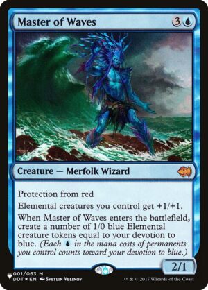 Master of Waves<br /><span class="collector-number">Collector No. DDT-1</span>