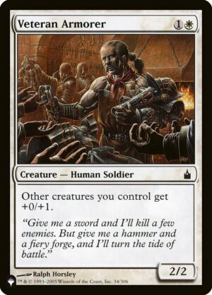 Veteran Armorer<br /><span class="collector-number">Collector No. RAV-34</span>