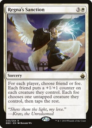 Regna's Sanction<br /><span class="collector-number">Collector No. 30</span>