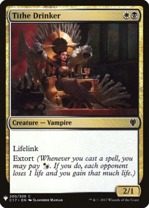 Tithe Drinker<br /><span class="collector-number">Collector No. C17-200</span>