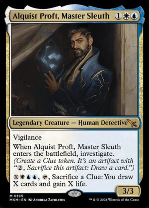 Alquist Proft, Master Sleuth<br /><span class="collector-number">Collector No. 185</span>