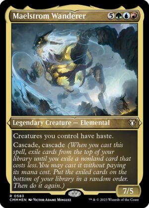 Maelstrom Wanderer - Etched<br /><span class="collector-number">Collector No. 583</span>