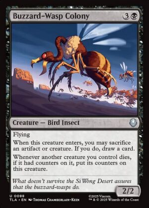 Buzzard-Wasp Colony - Foil<br /><span class="collector-number">Collector No. 88</span>