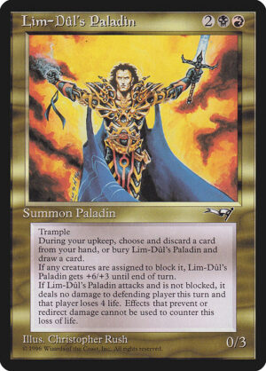 Lim-Dûl's Paladin<br /><span class="collector-number">Collector No. 108</span>