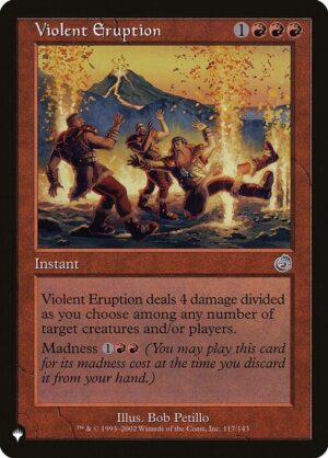 Violent Eruption<br /><span class="collector-number">Collector No. TOR-117</span>